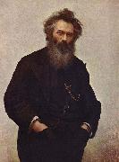 Portrait of Ivan Shishkin by Ivan Kramskoy,, Ivan Shishkin